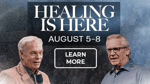 Healing Is Here, August 5 to 8 — learn more about the meeting